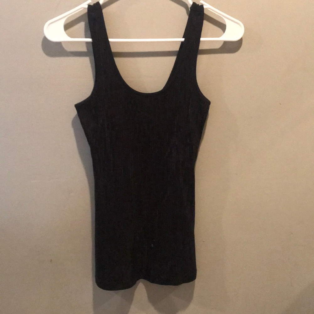 Dressy top sequence on front / cotton on back